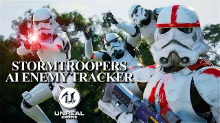 Star Wars I Stormtrooper AI Enemy Tracker I A Star Wars Short Film I Unreal Engine 5.3