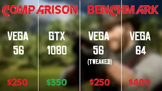 Vega 56 (64 BIOS) vs GTX 1080 vs Vega 64 | 1080p and 1440p Benchmark