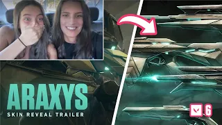 Is The Araxys Skin Bundle WORTH IT?! [Valorant FUEL Trailer Reaction]