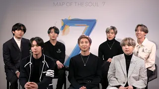 BTS on the Part of  'Map of the Soul: 7' That Gives Them GOOSEBUMPS | Full Interview