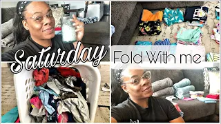Saturday Fold with me| Laundry Day