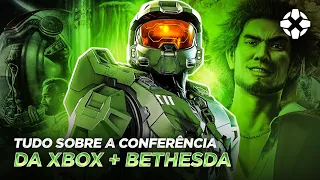 TUDO O QUE ROLOU NA CONFERÊNCIA DE XBOX + BETHESDA | E3 2021