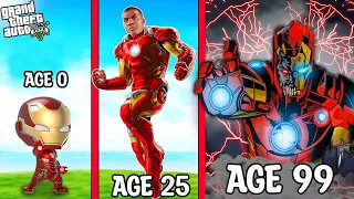 SHINCHAN and FRANKLIN Surviving 99 YEARS As THE EVIL IRONMAN In GTA 5 | GTA 5 IRONMAN