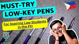 Best Pens for Students | Note-Taking, Written Exams, and Case Digests | Philippines