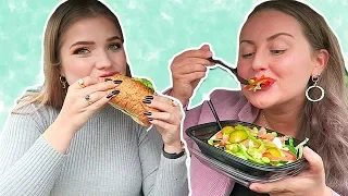 CAR MUKBANG met Charlotte Blitzblum! | Kristina K ❤