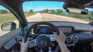 2020 Mercedes-AMG A35 Sedan - POV Test Drive (Binaural Audio)