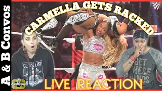 Bianca Belair vs. Carmella – Raw Women’s Championship - LIVE REACTION | Monday Night Raw 7/11/22