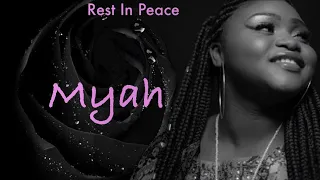 Myah St Preux - Rest In Peace Monkonpè RIP 01_10 ( Riddim Version ) Lyrics Video