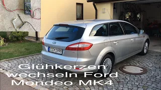 Glühkerzen wechseln  EGR AGR Ford Mondeo MK4 Michael Schulz