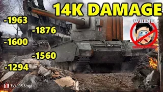 World of Tanks - FV 4005 - 14K DAMAGE 7 Kills - HESH MASTER!