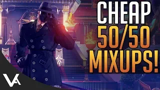 SFV - G Cheap 50/50 Advanced Mixup Tech! Setups & Combos Guide For Street Fighter 5 Arcade Edition