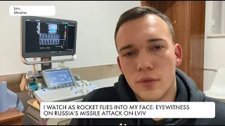 I watch as rocket flies into my face: eyewitness on Russia's missile attack on Lviv