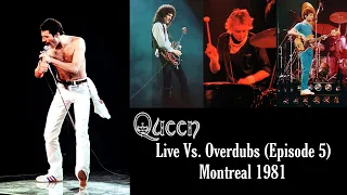 Queen - Montreal 1981 - Live vs. Overdubs (Episode 5)