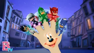 PJ MASKS NEW Finger Family Nursery Rhymes & Kids Songs