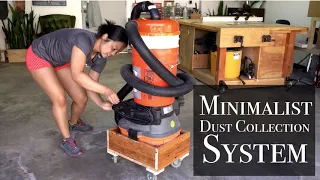 Compact & Simple Shop Vac Dust Collection System