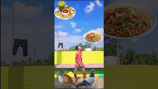August 2, 2023 Birds eating vs fast food - Funny vfx magical | kinemaster editing | video
