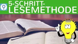 Tipps für schnelles & effektives Lesen & Verstehen - 5-Gang-Lesemethode / Lesestrategie