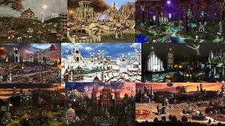 26 towns (or factions) for Heroes 3 VCMI (Forge, Tartarus, Death Valley, Imperium, Cathedral...)