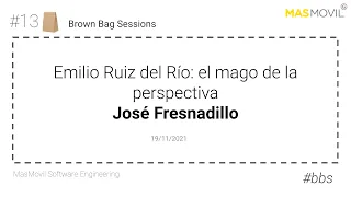 BBS: Emilio Ruiz del Rio, el mago de la perspectiva — José Fresnadillo