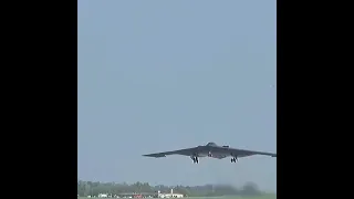 B2 bomber takeoff