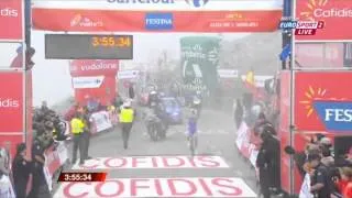 Kenny Ellissonde wins on L'Angliru, Chris Horner secures La Vuelta