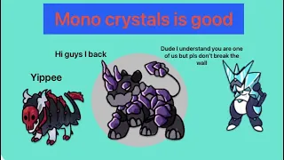 Mono crystal is some how good : doodle world pvp