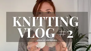 Knitting Vlog #2 moje zapasy włóczki i planowane projekty #pogromcyzapasów