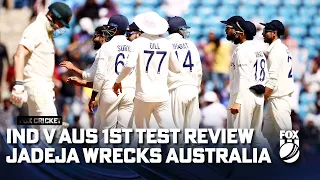 Ind v Aus 1st Test Review – Spinners WRECK Aussies & did Australia overreact to pitch? I Fox Cricket