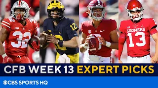 Picks for EVERY BIG Week 13 CFB Game | Picks to Win, Best Bets, & MORE | CBS Sports HQ