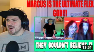 REACTION TO (MARCUS VELTRI) PIANIST FLEXES HIS PERFECT PITCH ON OMEGLE...