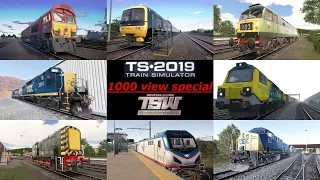 Old video - Locomotive start-up sound compilation @TS2019 and TSW * The Potato Quality one...