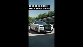 Rolling with the 2022 Rolls-Royce Black Badge Ghost
