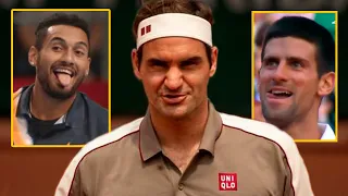 15 Times Roger Federer Made his Opponent Smile with an Incredible Shot!