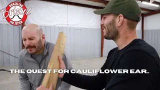 how to get cauliflower ear using a 2x4