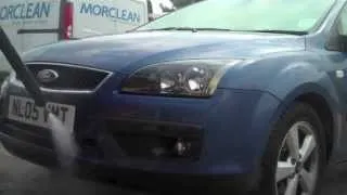 Steam Cleaning Car Exterior Demo with a Morclean VapourSteam 180X