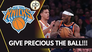 Should the New York Knicks give Precious Achiuwa more offensive touches?