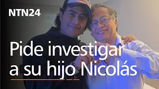 Gustavo Petro pidió al fiscal investigar a su hijo y hermano por injerencia en el proceso de paz