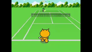 Scratch Cat Tennis Gameplay