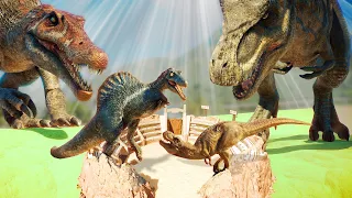 BABY DINOSAURS BATTLE ROYALE!! - Jurassic World Evolution 2