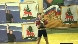 Валентин Егоров. Толчок гирь на Кубке России 2011