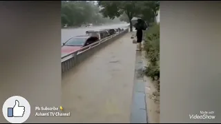 China 2021: flood of the century in Zhengzhou in China. #youtube #china #Zhengzhou #flood #henan