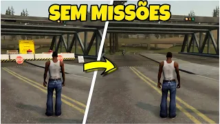 COMO DESBLOQUEAR TODO MAPA DO GTA SAN ANDREAS - SEM MISSÕES