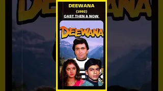 Deewana Cast Then And Now #shorts