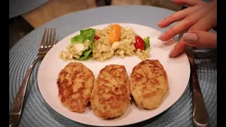 DELICIOUS Chicken Patties 🍗 Relaxing Cooking Video 🍗 ASMR