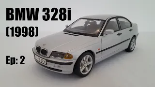 Unboxing of BMW 328i 1998 | 1:18 Diecast Model by Welly