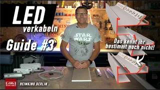 LED installieren – Kabel, Netzteile und praktische LED-Profile