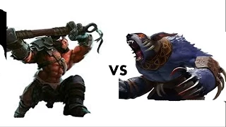 Axe vs Ursa