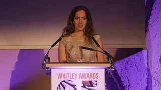 Kerstin Forsberg's speech at the Whitley Awards 2018