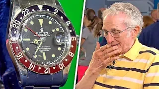اشترى هذا الرجل ساعة في عام 1960 وبعد مرور 56 سنة ذهب لبيعها في المزاد ثم صدم الرجل بما سمعه