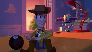 Woody Accidentally Knocks Buzz Out the Window